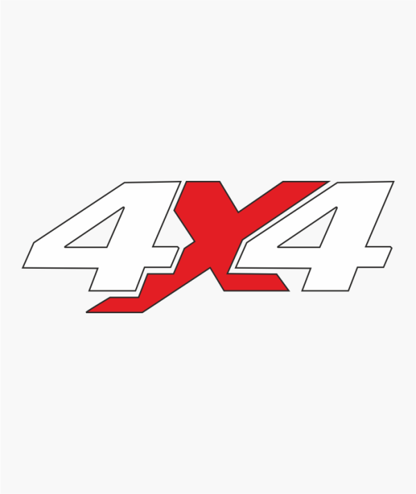 4X4 Autocolante