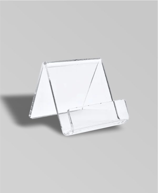 Suporte Expositor de Telemovel ou tablet em Acrílico Transparente