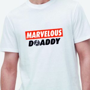 Tshirt do Dia do pai marvel
