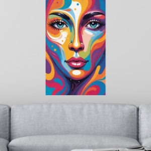 tela canvas woman color
