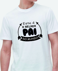 tshirt este é o melhor pai