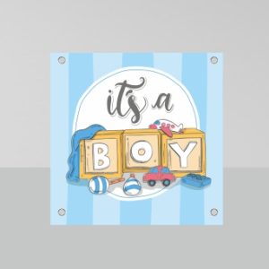 ITS A BOY Baby Shower vintage